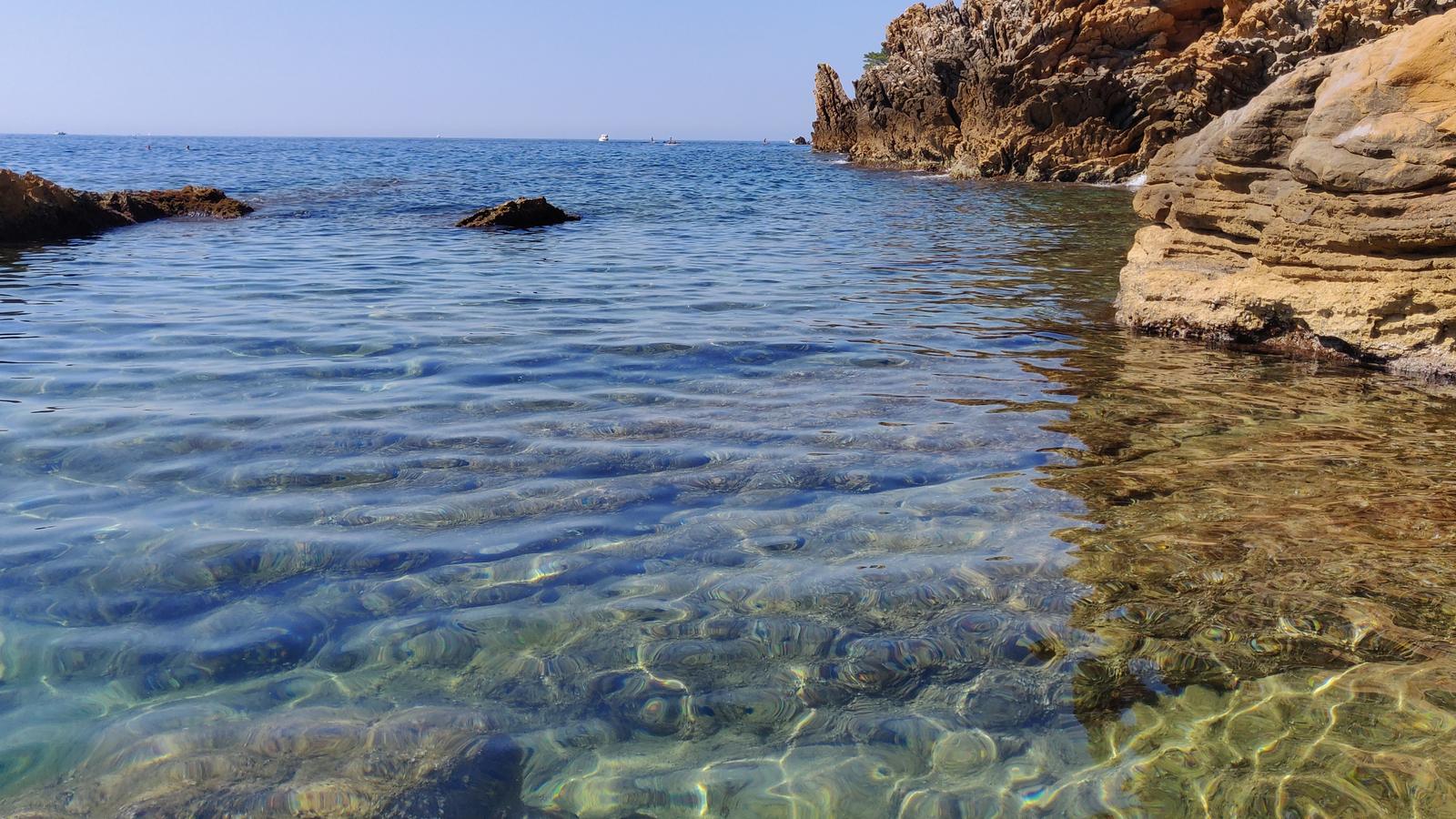 La plage de Figuerolles, Côte Bleue
